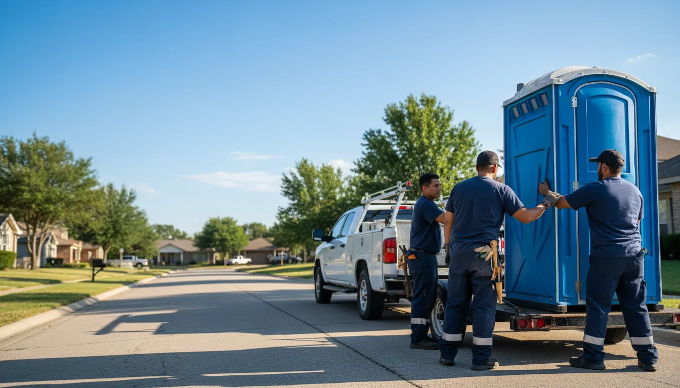 Portable Toilet Rental in Lavelle, PA near me